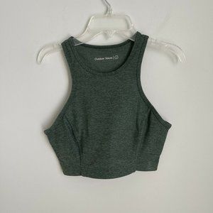 Outdoor Voices Womens Green Racerback Sports Bra